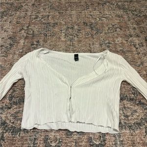 small white windsor long sleeve